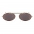 Clip On Sunglasses 2035 Gold Frame Color