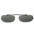 Polarized Clip On Sunglasses #711C Smoke Tint