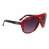 Fashion Aviators DE63 Red & Black Frame