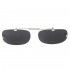 Polarized Clip On Sunglasses #711C Dark Tint