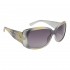 DE127 Designer Sunglasses for Ladies | Dark Grey ~  Light Grey ~ Yellow Color Blend Transparent Frame