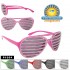 Faux Rhinestone Shutter Shades