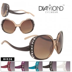 DI536 Vintage Rhinestone Sunglasses