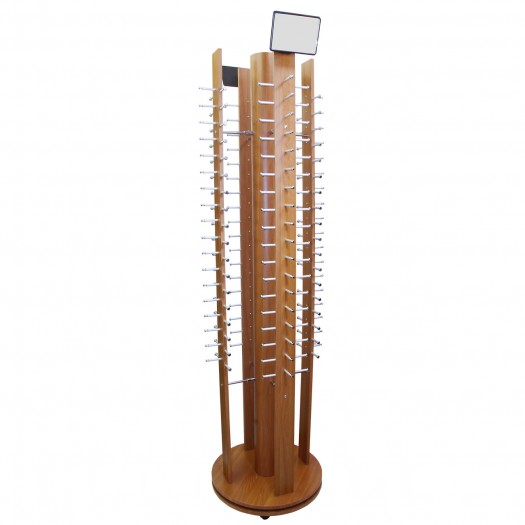 Rotating Floor Model | Holds 72 Pair