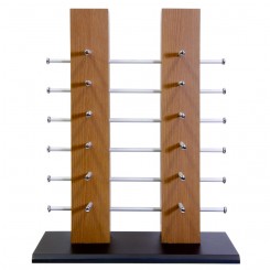 Wood Sunglass Display Stand | Holds 12 Pair
