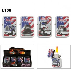 Wholesale Patriotic Trucker Oil Lighters