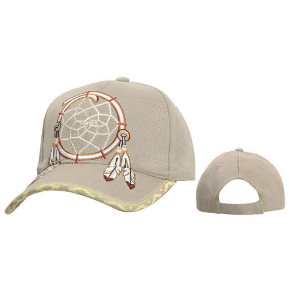Wholesale Baseball Cap C5190 (1 pc.) Dream Catcher with Feathers