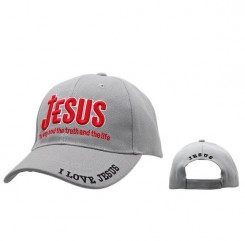 Grey Christian Ball Cap