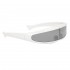 Devo 80's Sunglasses #9025 White Frames