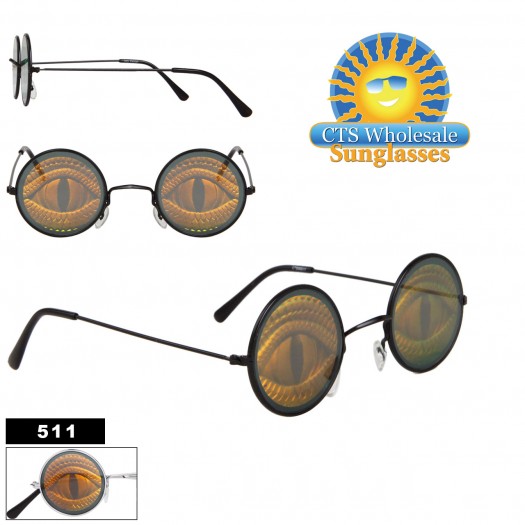 Reptile Eye Hologram Sunglasses 511