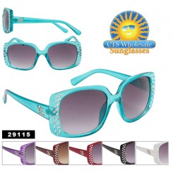 Painted Faux Rhinestone Technique Sunglasses