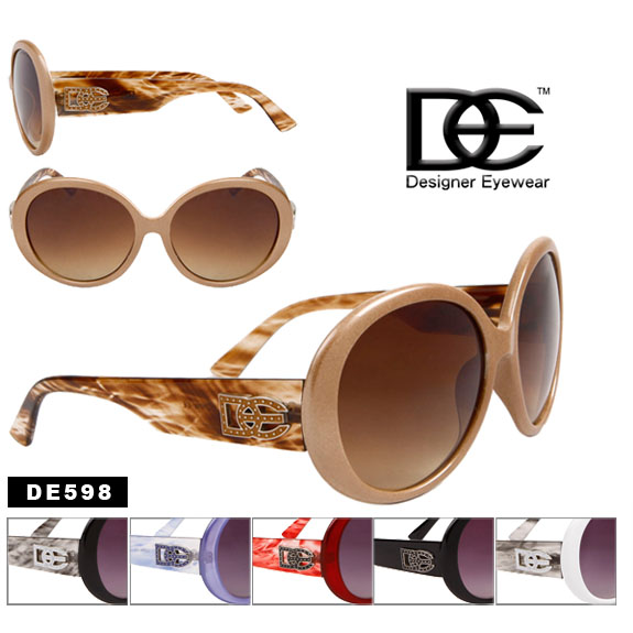 DE Designer Eyewear Women's Designer Sunglasses DE598 (Assorted Colors) (12 pcs.)