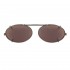 Clip On Sunglasses 2035 Gun Metal Frame