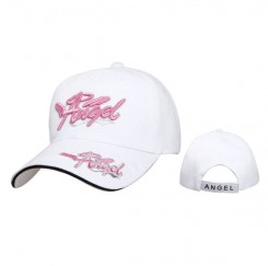 White Wholesale Women's Baseball Cap "Angel"