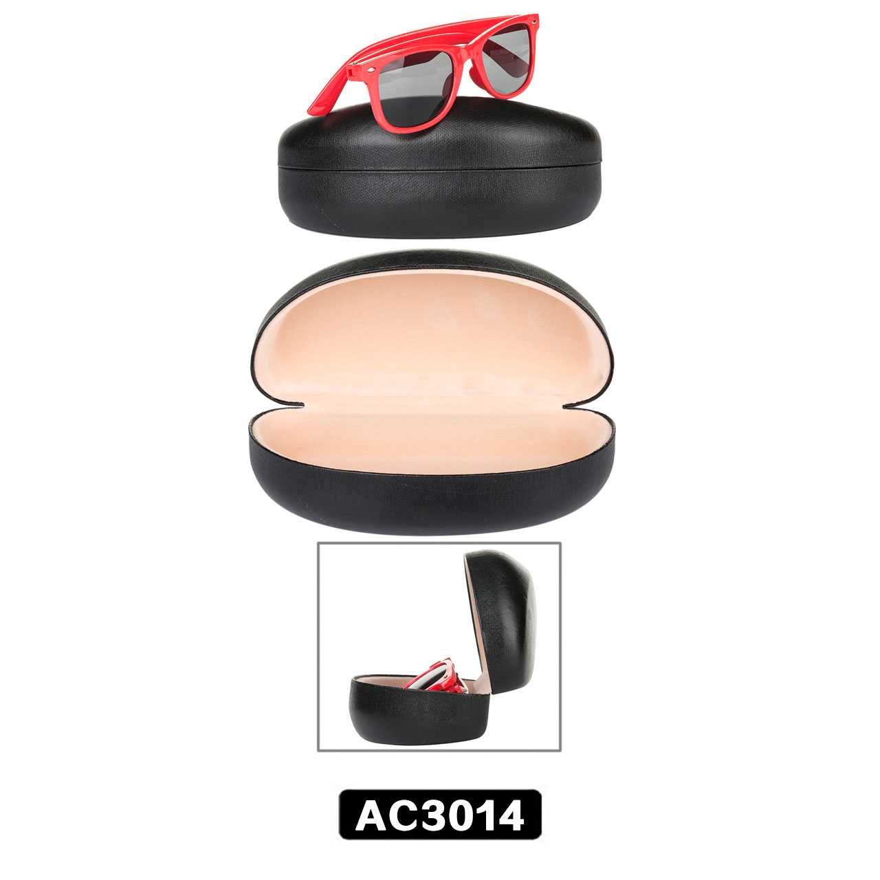 Hard Cases ~ Sunglasses Not Included AC3014 (12 pcs.)