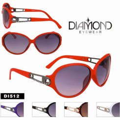 Diamond Eyewear Fashion Sunglasses with Rhinestones