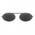Clip On Sunglasses 2035 Dark Silver Frame