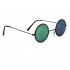 Eyeball Hologram Sunglasses #1011 Gun Metal Frame