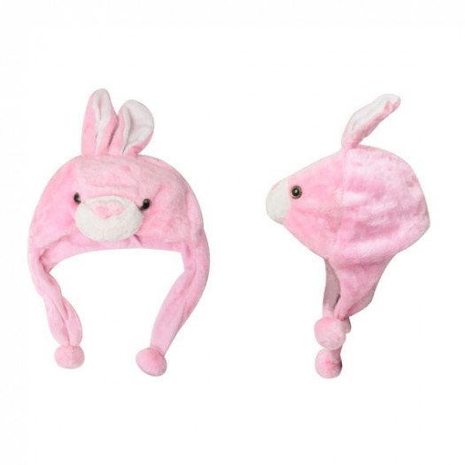 Animal Hat Wholesale | Pink Bunny