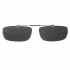 #712 Clip On Sunglasses Wholesale Dark Tint