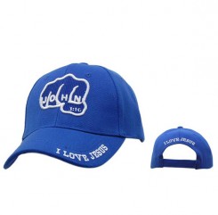Royal Blue Christian Caps Wholesale