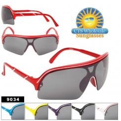 Single Piece Lens Sunglasses #9034