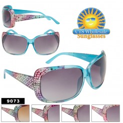 Faux Rhinestone Fashion Sunglasses