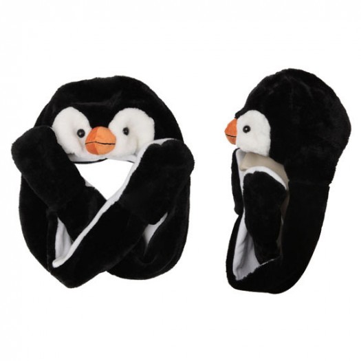 Penguin with Mittens