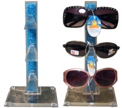 Blue Bead Sunglass Display Stand