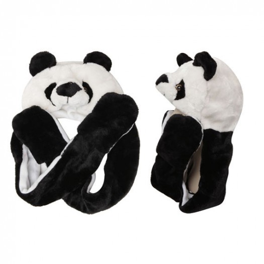 Panda with Mittens