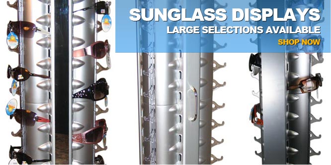 Sunglass Displays Large Selections Available