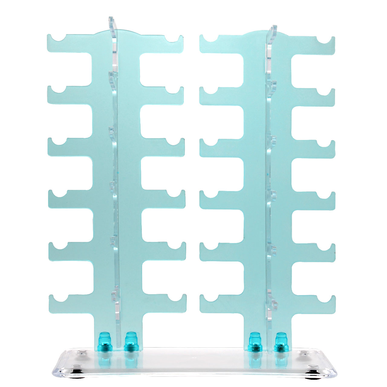 Wholesale Counter Top Sunglass Display (Blue) D5009 (1 pc.) Holds 12 Pair