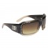 DE48 Sunglasses Dark Brown and Light Brown Color