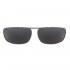 Polarized Clip Ons Wholesale 703 Dark Silver Frame