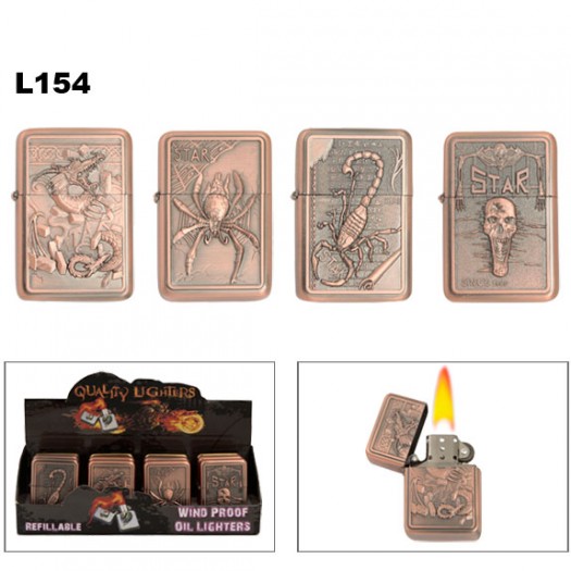 Wholesale Scorpion | Dragon | Spider Oil Lighters