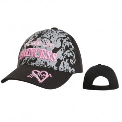 Black Wholesale "Princess" Baseball Caps for Juniors'