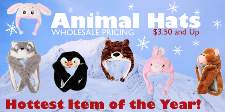 Wholesale Animal Hats