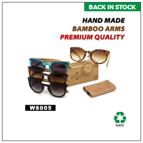 Trendy Wood Sunglasses